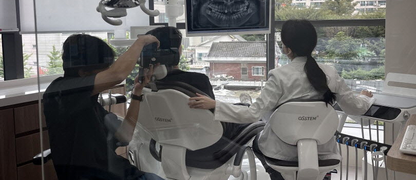 치과 병원 촬영 현장