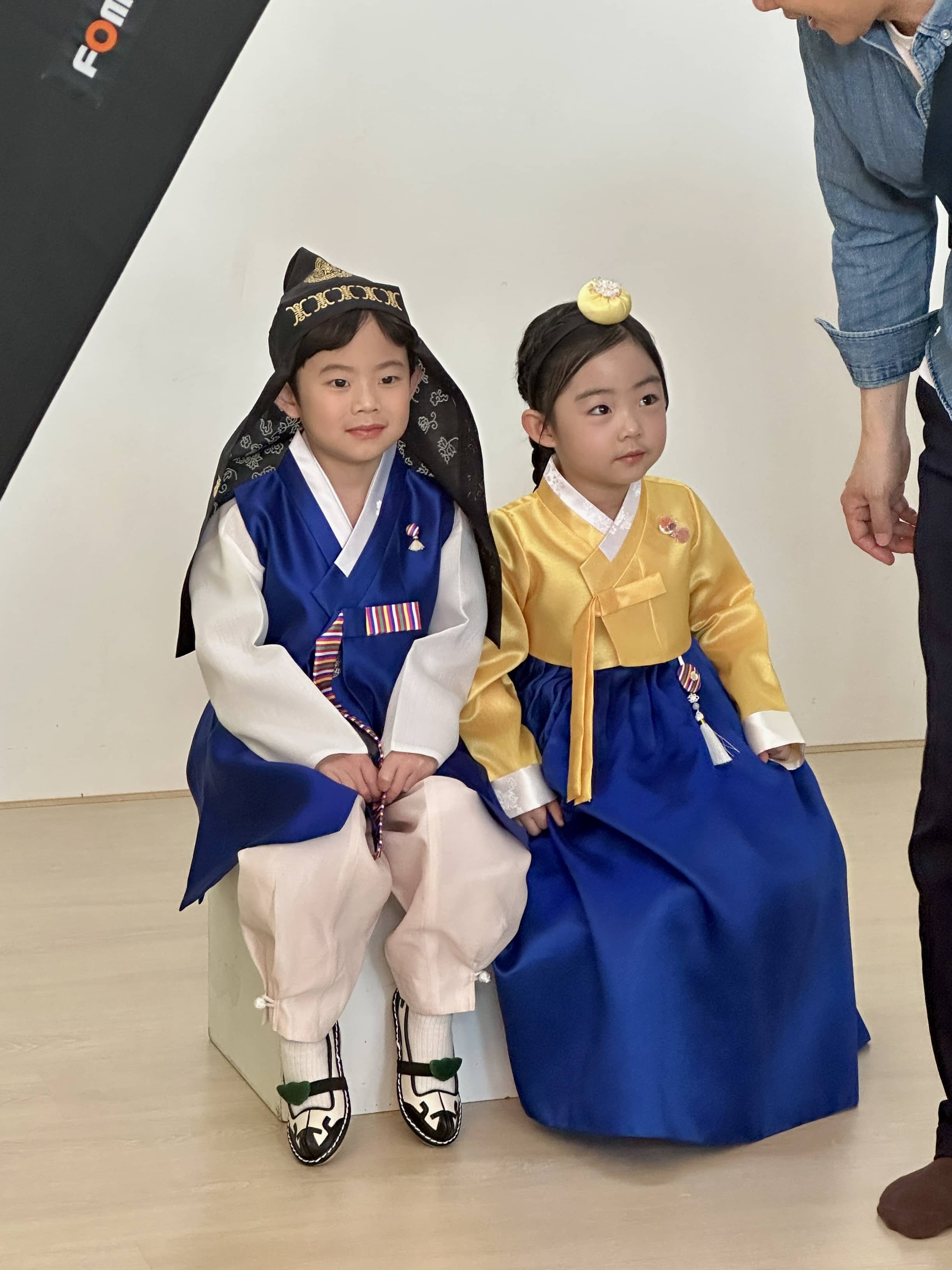 한복브랜드 룩북 촬영 현장