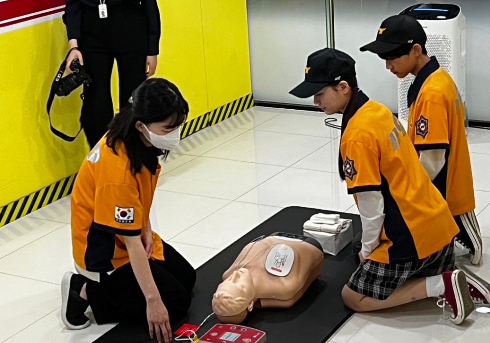 잡월드 직업 체험 홍보영상 촬영 현장