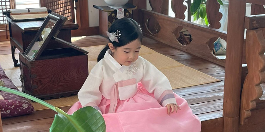 아동 한복 브랜드 카탈로그 룩북 촬영