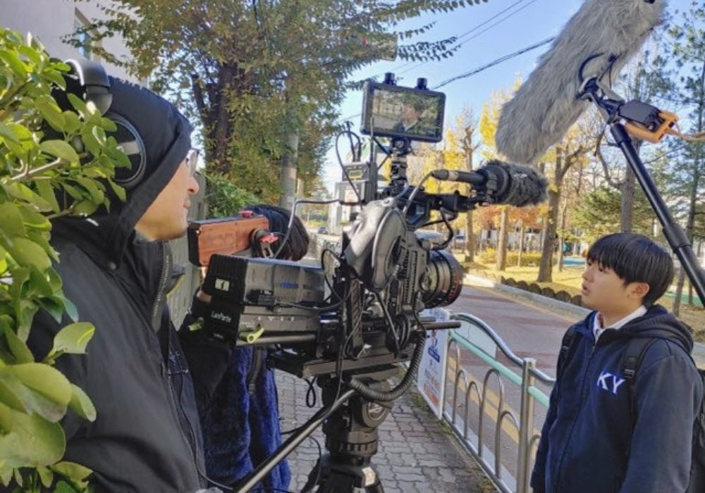 안전교육영상 촬영 현장