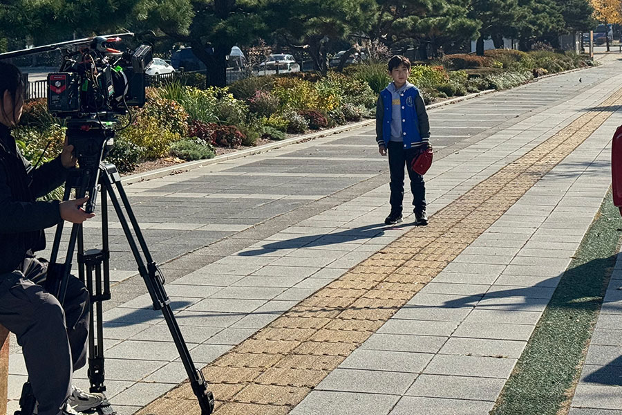 숭실대 영화 치킨런 촬영 현장