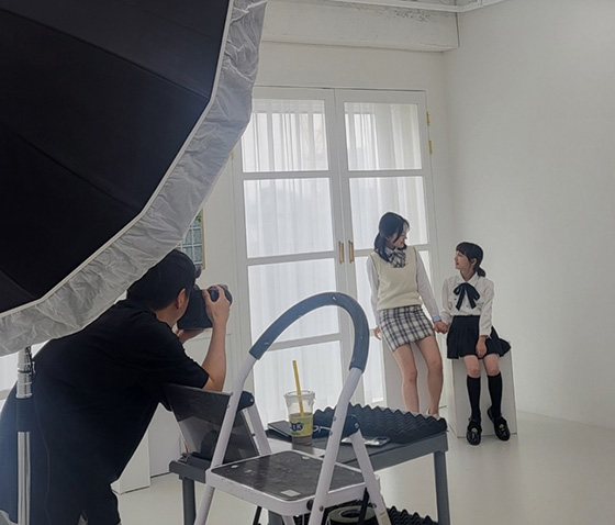 이너웨어 컨셉 촬영 및 상세페이지 촬