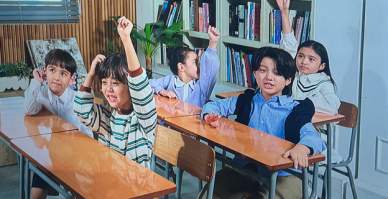 야마하 음악교실 지면광고 촬영현장