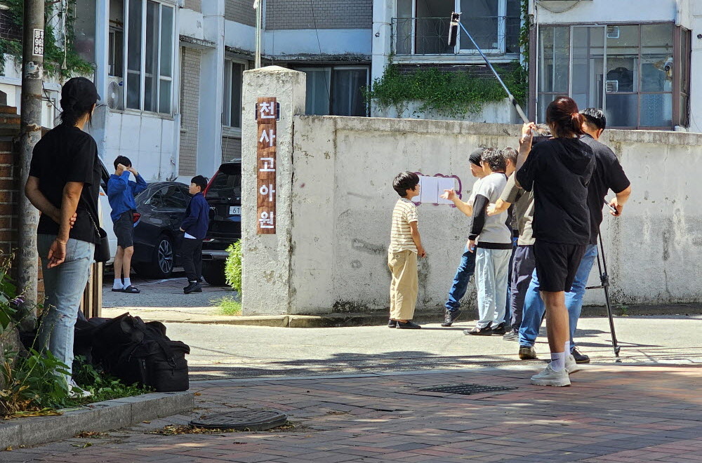 공중파 드라마 (제목 비공개 )촬영현