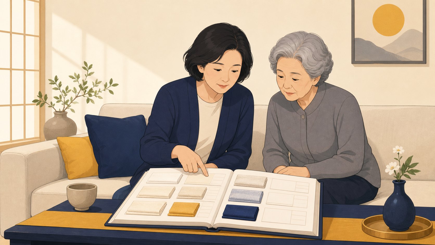 수의 종류와 가격대, 가족이 함께 결정할 때 보는 기준