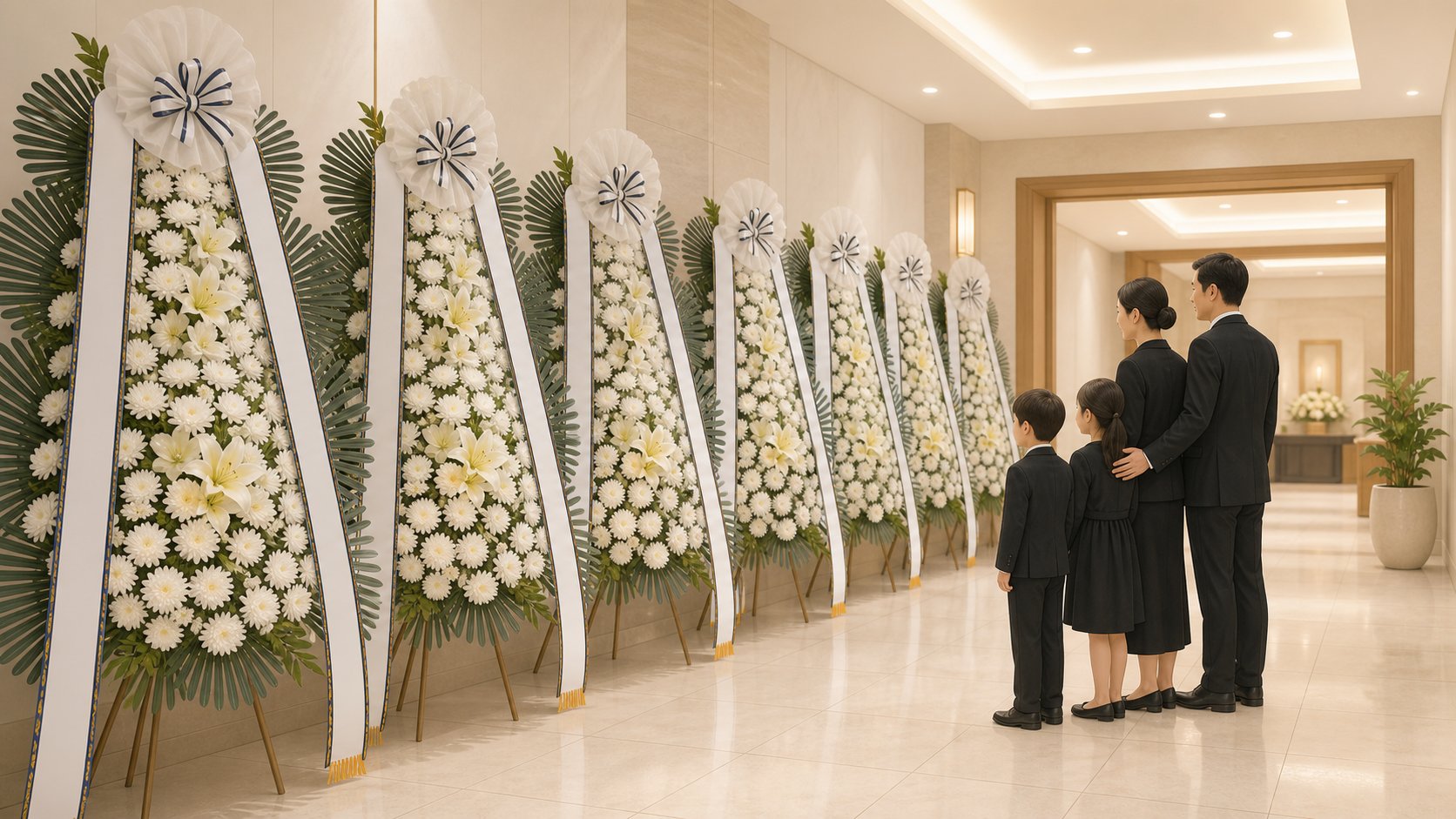 빈소 조화와 생화 가격 정리, 보내는 법과 답례까지
