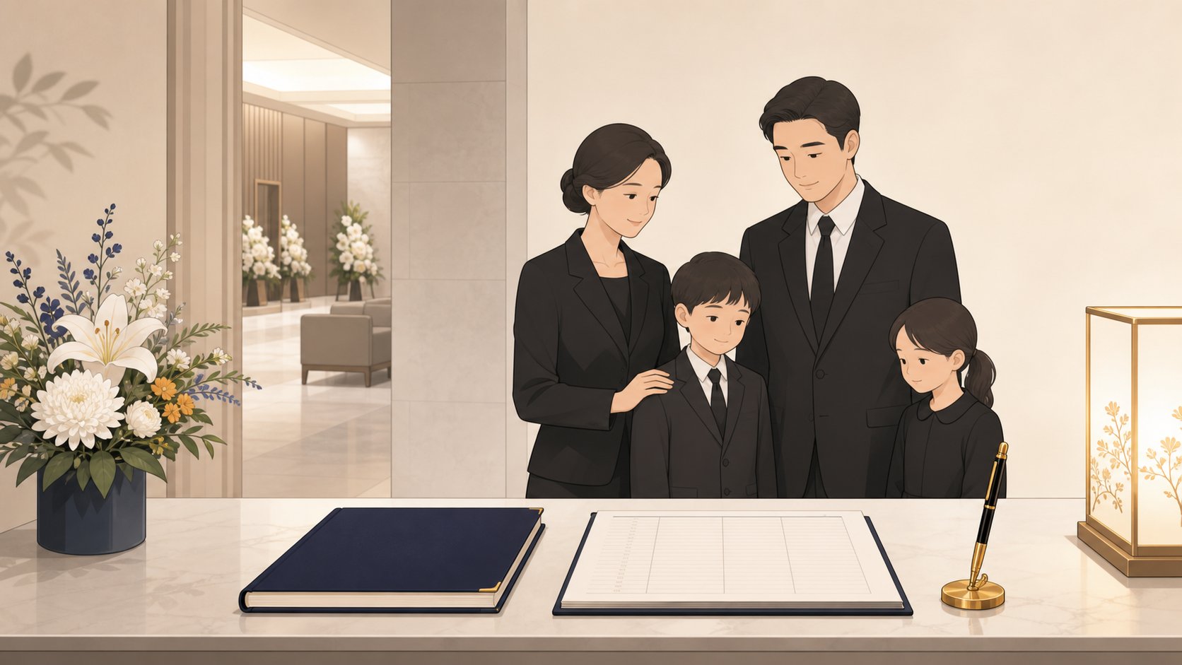 빈소 방명록과 부의록 작성법, 보관과 답례까지 정리