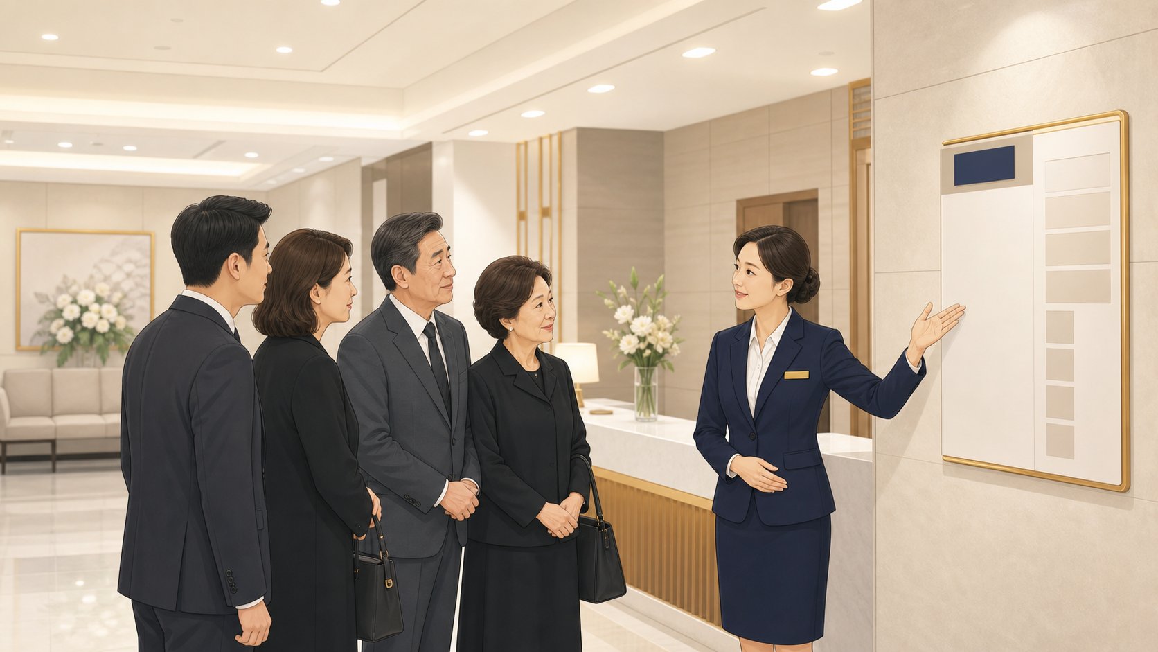 장례식장 주차 면회 빈소 운영시간 이용 안내