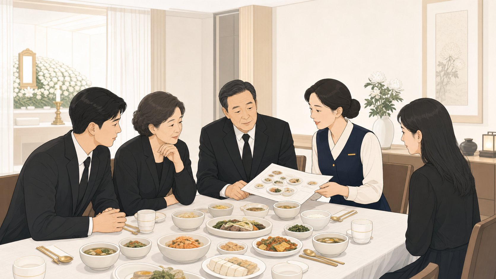 장례식장 음식 외부 반입 규정과 주의사항, 가능한 경우와 확인할 점 정리