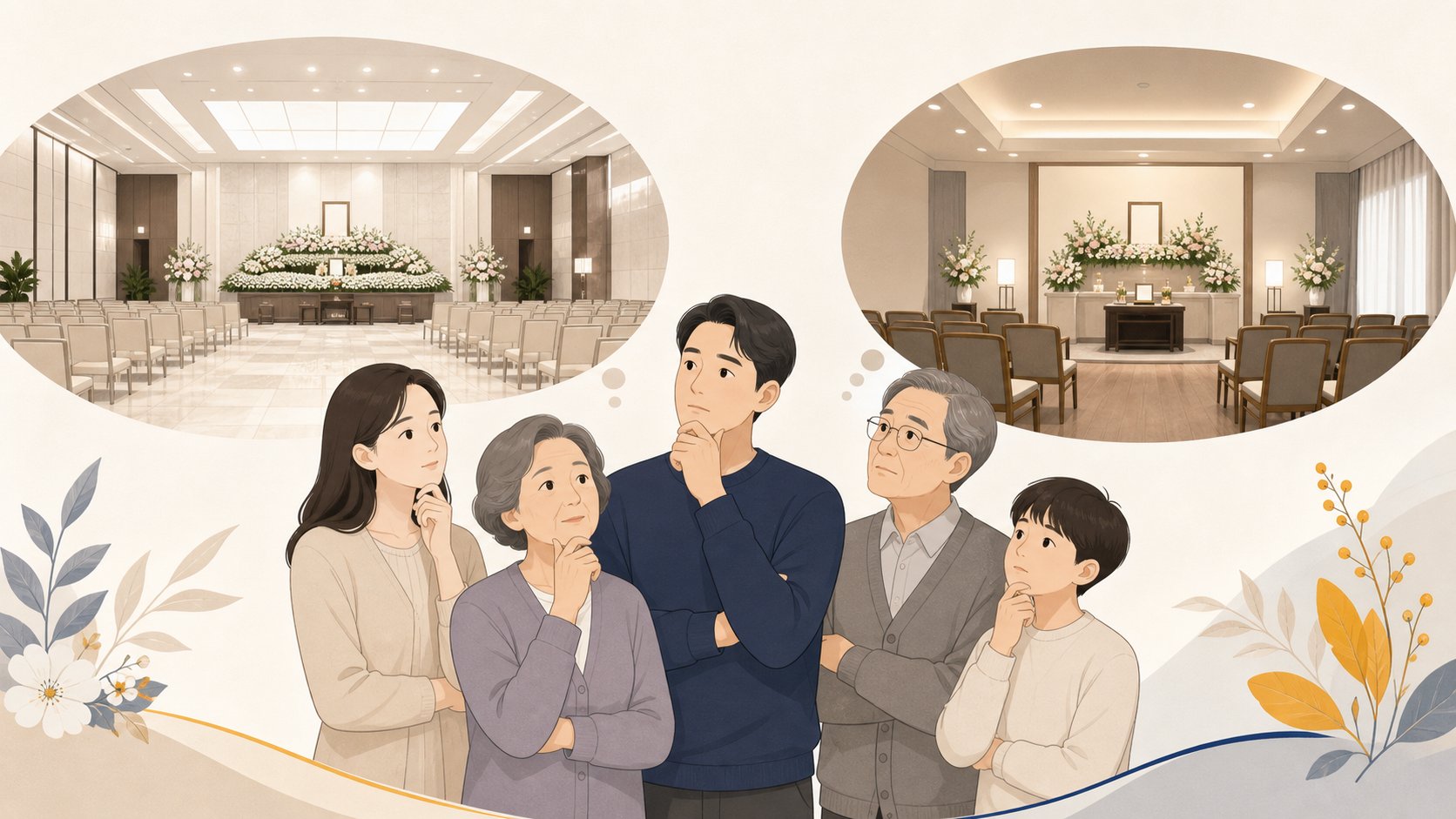 종합병원 장례식장과 전문 장례식장 차이, 어디로 모실까