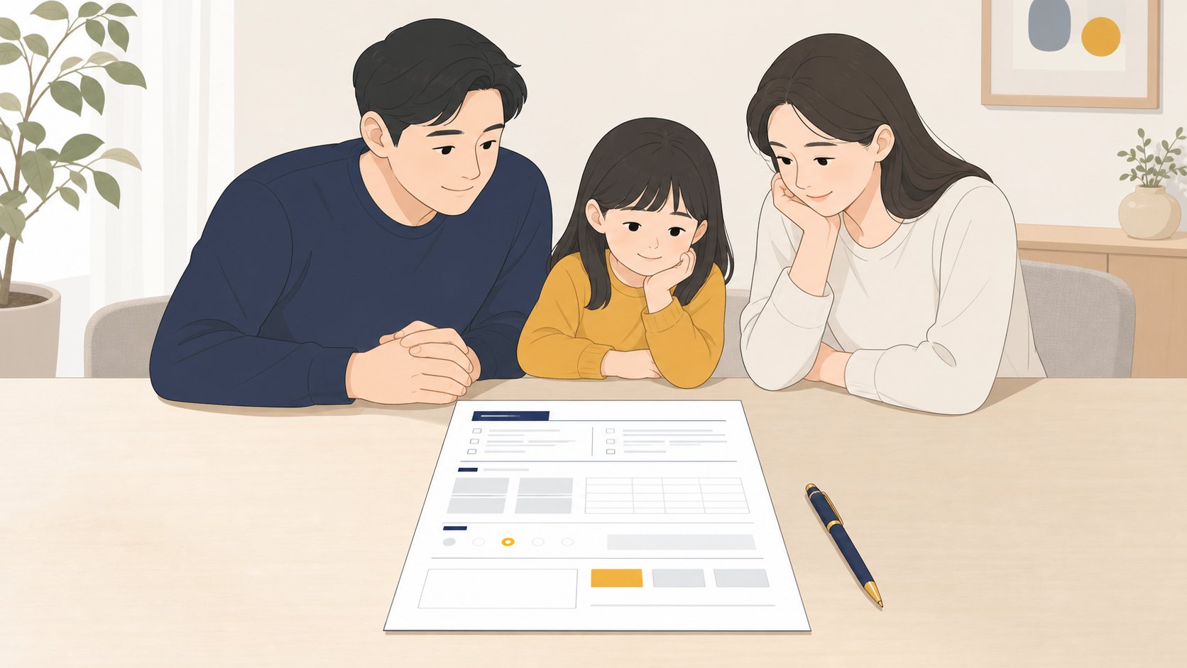 피상속인 상속인 재산목록 분할내용 항목을 담은 협의서 양식
