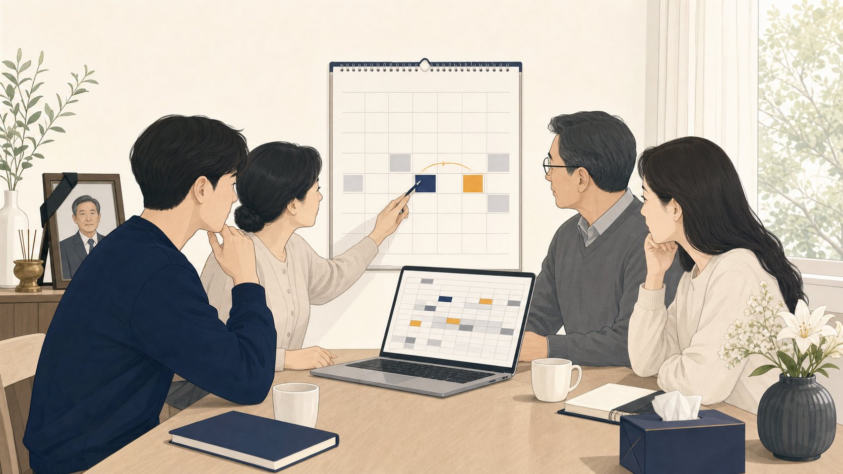 화장 예약 지연 4일장 진행과 안치 연장 비용 안내