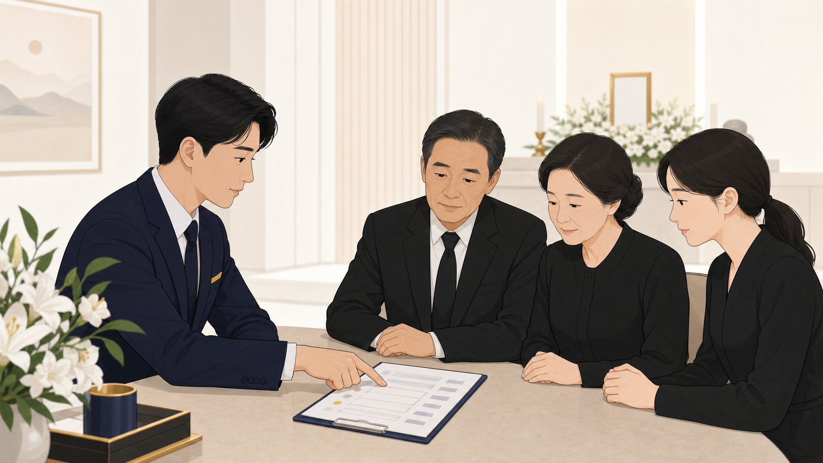 장례 견적서 보는 법과 바가지 항목 거르는 기준