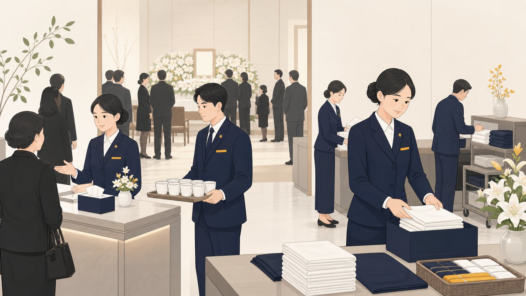 일반장 상조 규모 있는 장례를 상조로 치를 때 인력과 물품