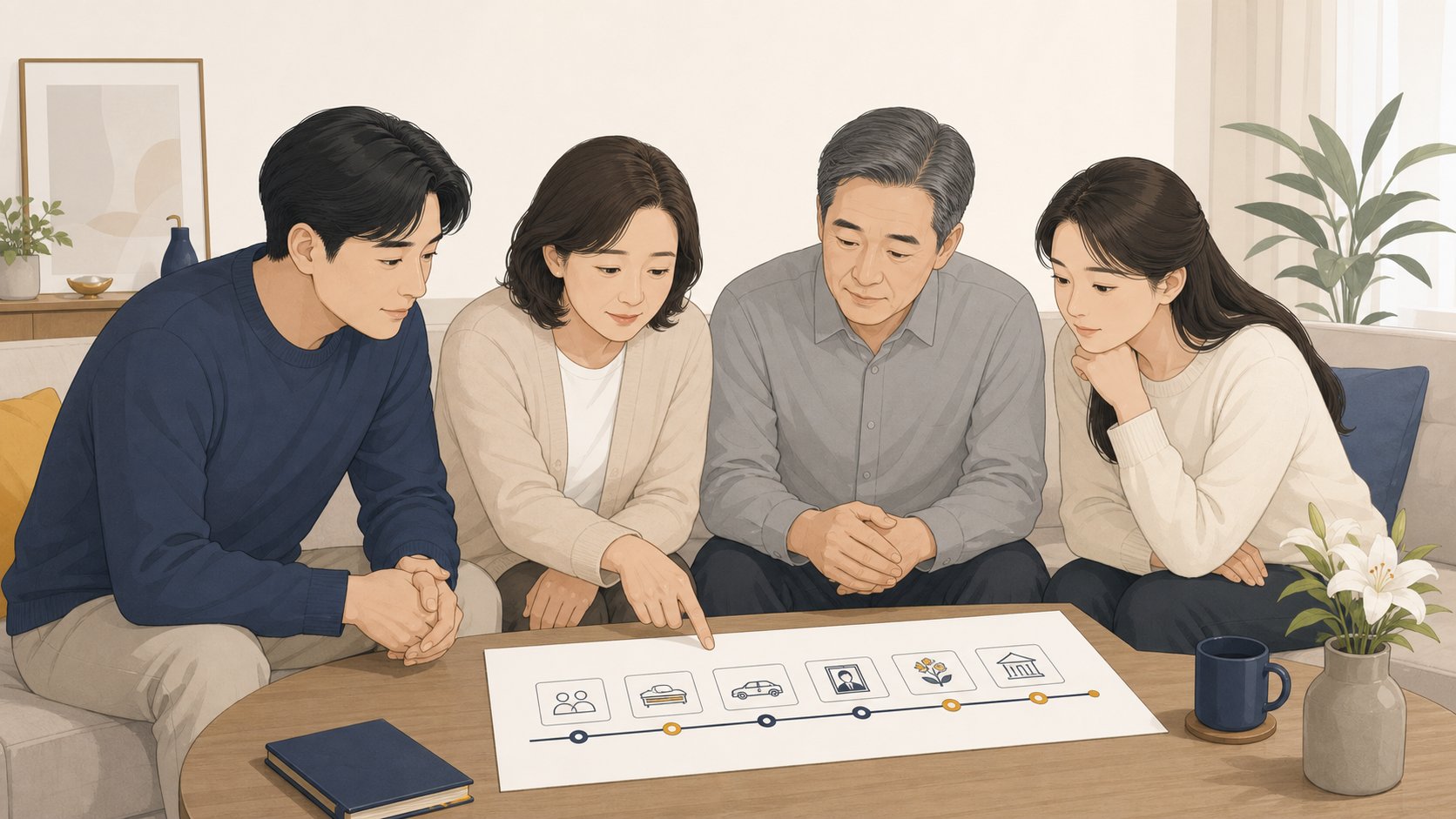 장례 절차 처음이라면, 임종부터 발인까지 순서대로 정리한 가이드