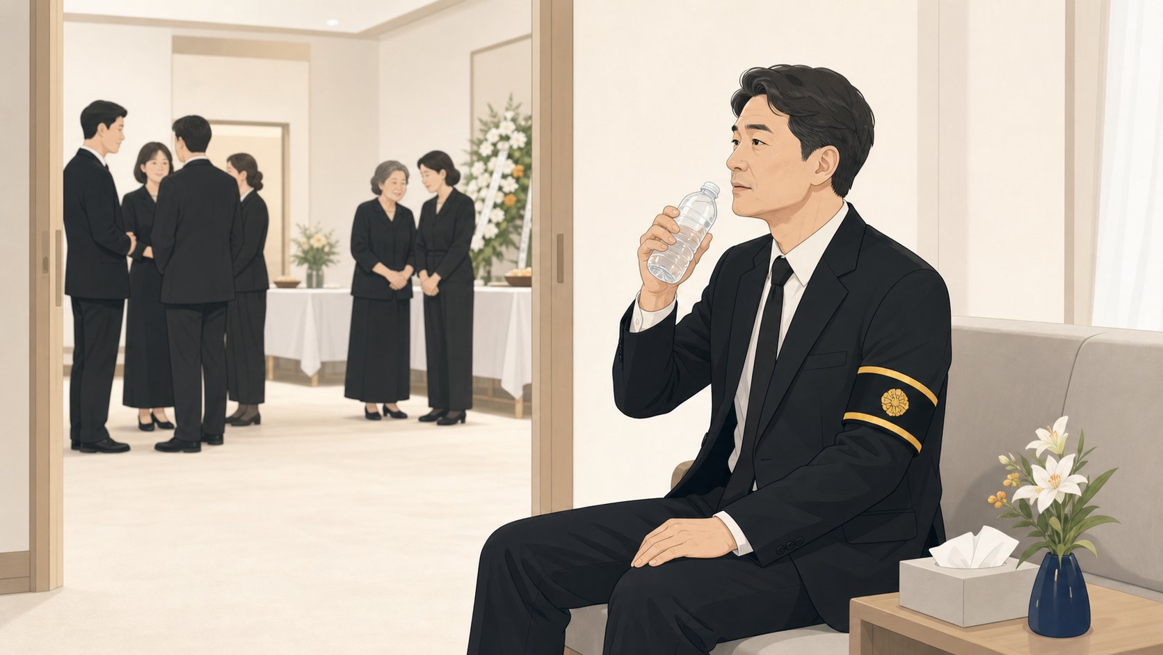 상주 건강 관리, 장례 3일을 탈진 없이 버티는 법
