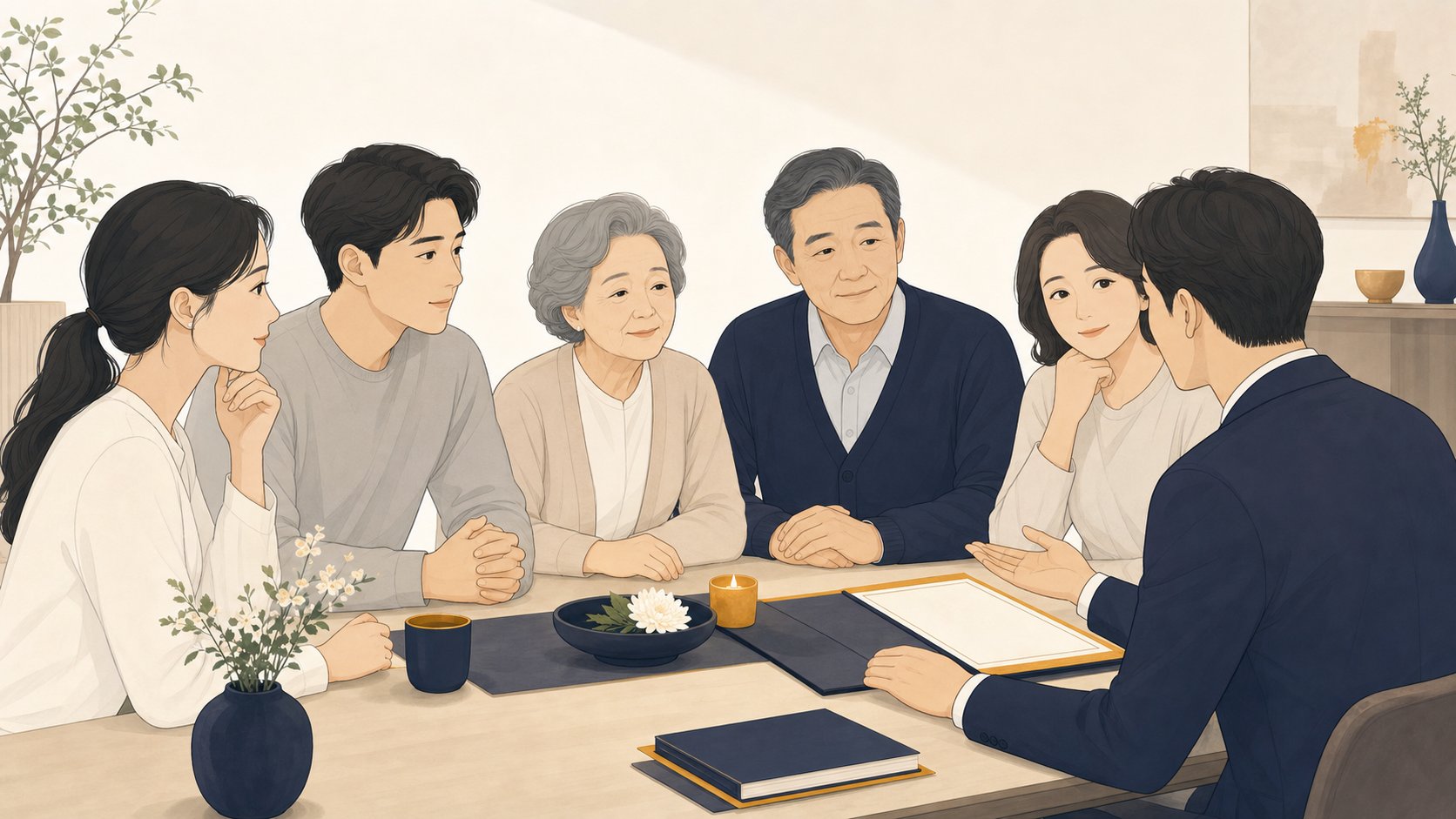 후불제상조로 준비하는 재혼 가정 부모 장례, 상주와 상속 순서 정리