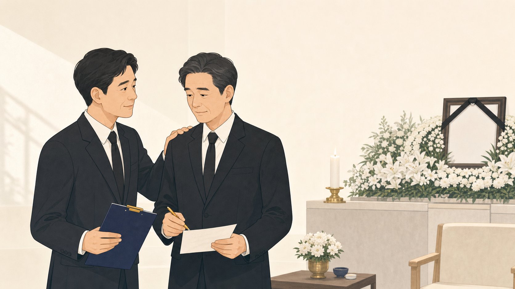 상주 대행, 상주가 자리를 비울 때 역할 위임하는 방법