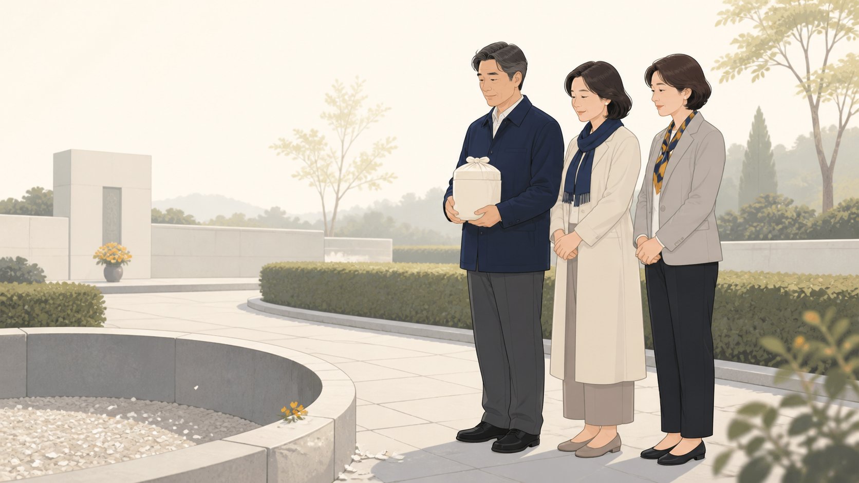 유택동산 이용 방법과 비용, 화장 후 유골 산골 절차 안내