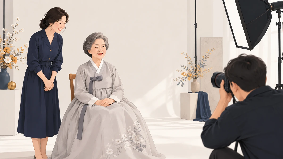 장수사진 뜻과 미리 찍는 법 영정사진과 다른 점과 촬영 전 준비할 일