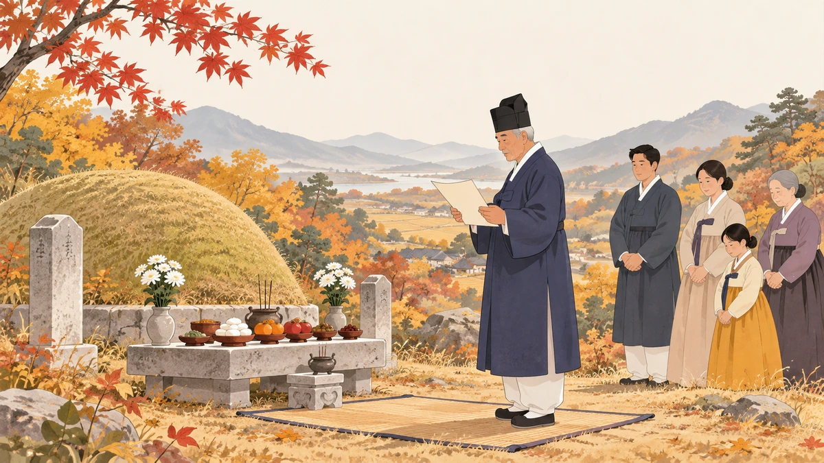 시제 축문 쓰는 법 묘제 축문 양식과 한글 풀이 기제사 축문과 다른 점
