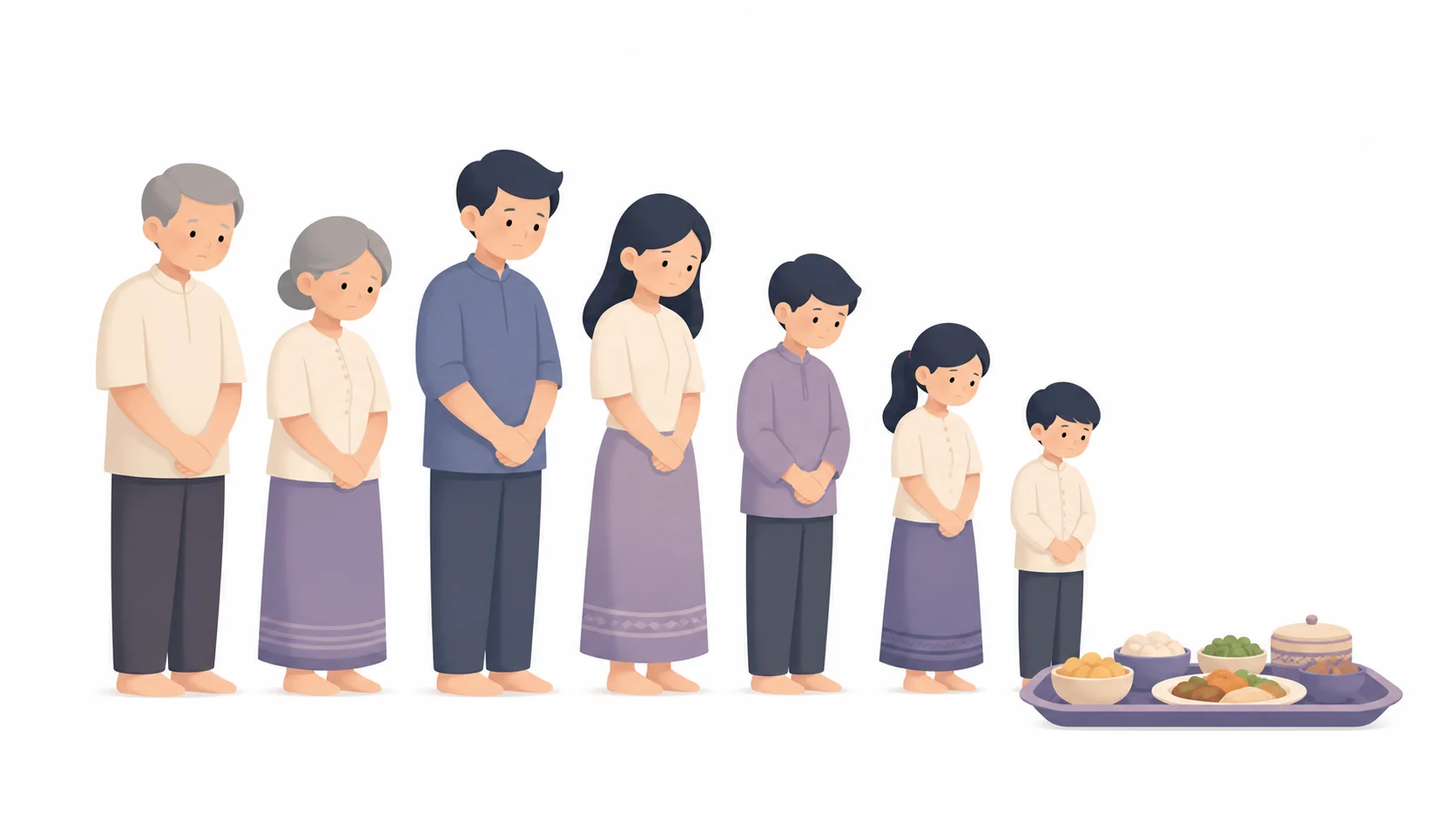 조문객 수에 1인분 단가를 곱하는 음식값 계산