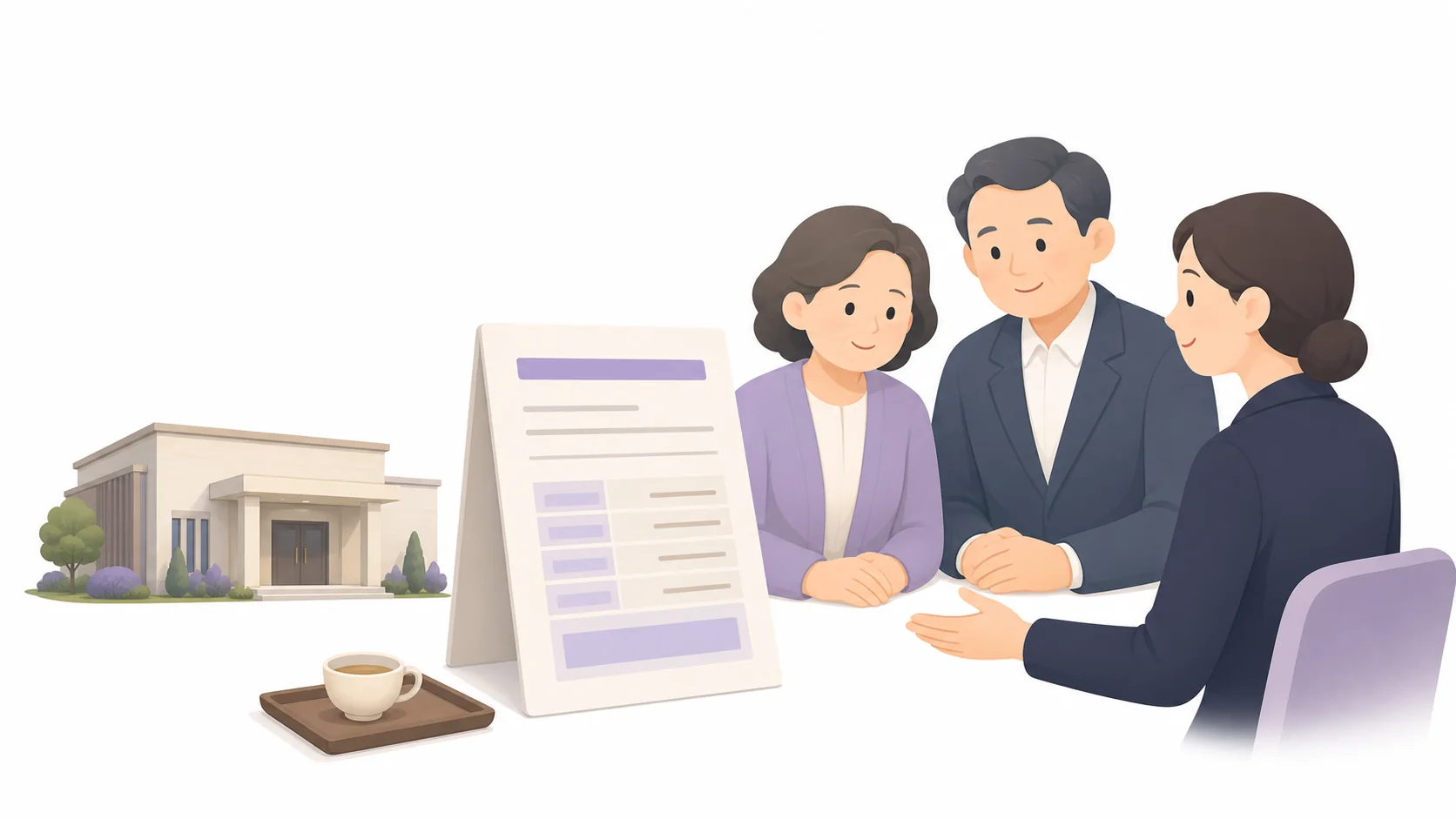 장례식장 시설 사용료 가격표를 나타낸 그림