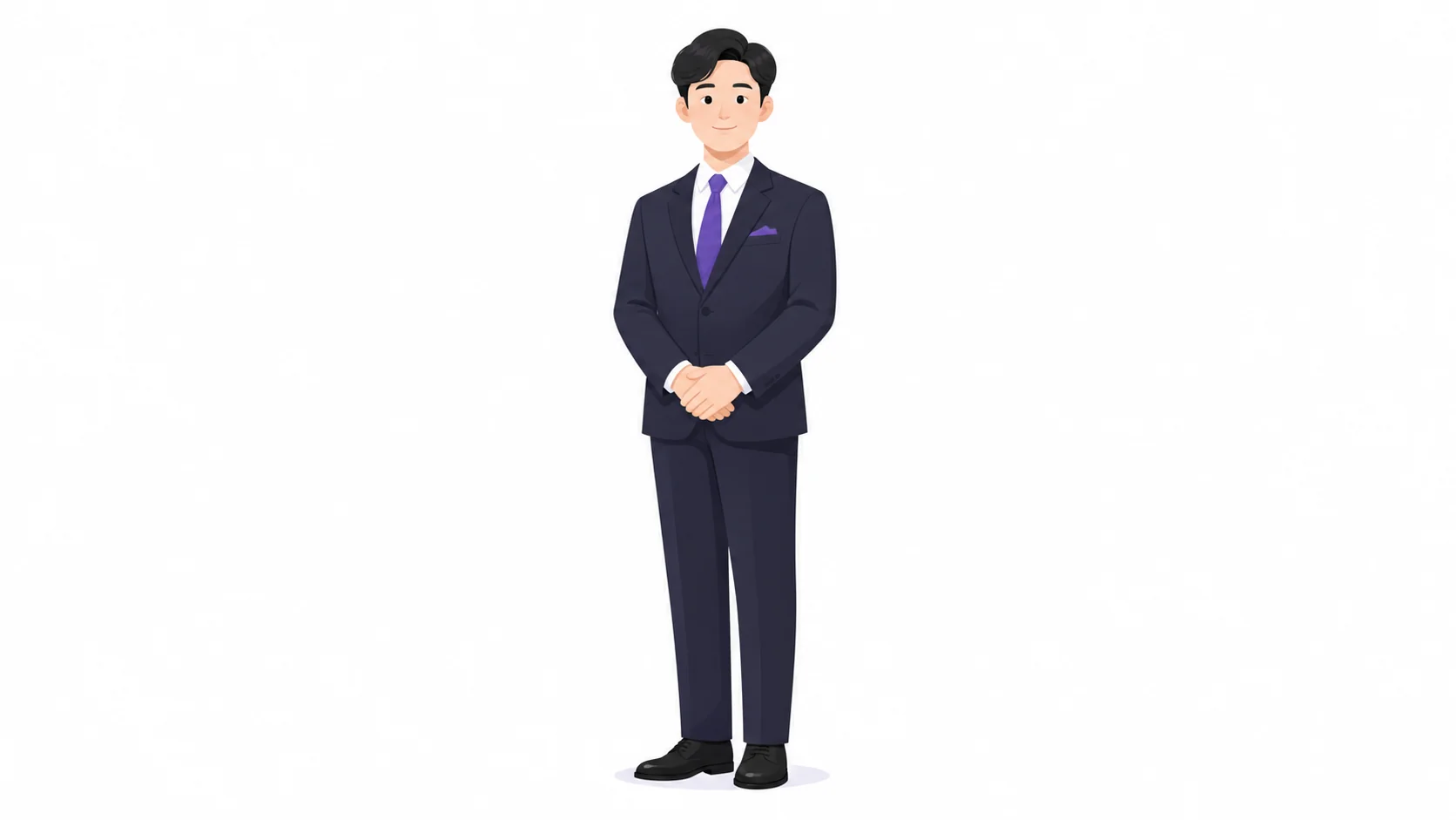 단정한 옷차림으로 49재에 참석한 모습