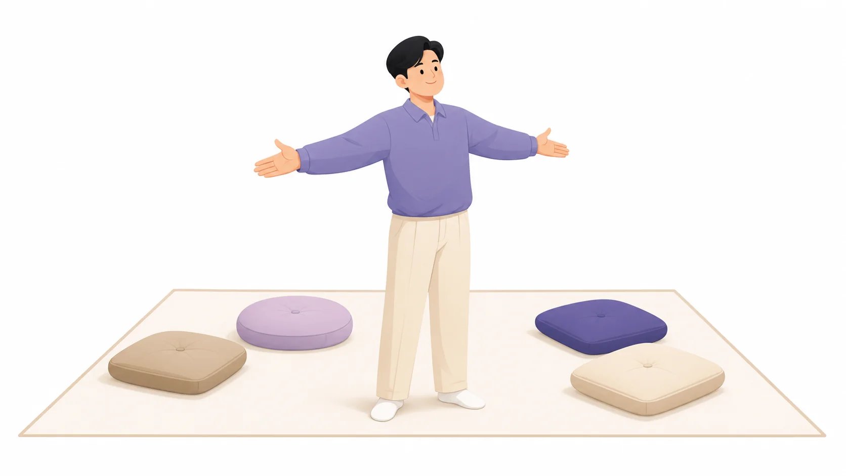 조문객 수에 맞춰 빈소 평수를 가늠하는 모습