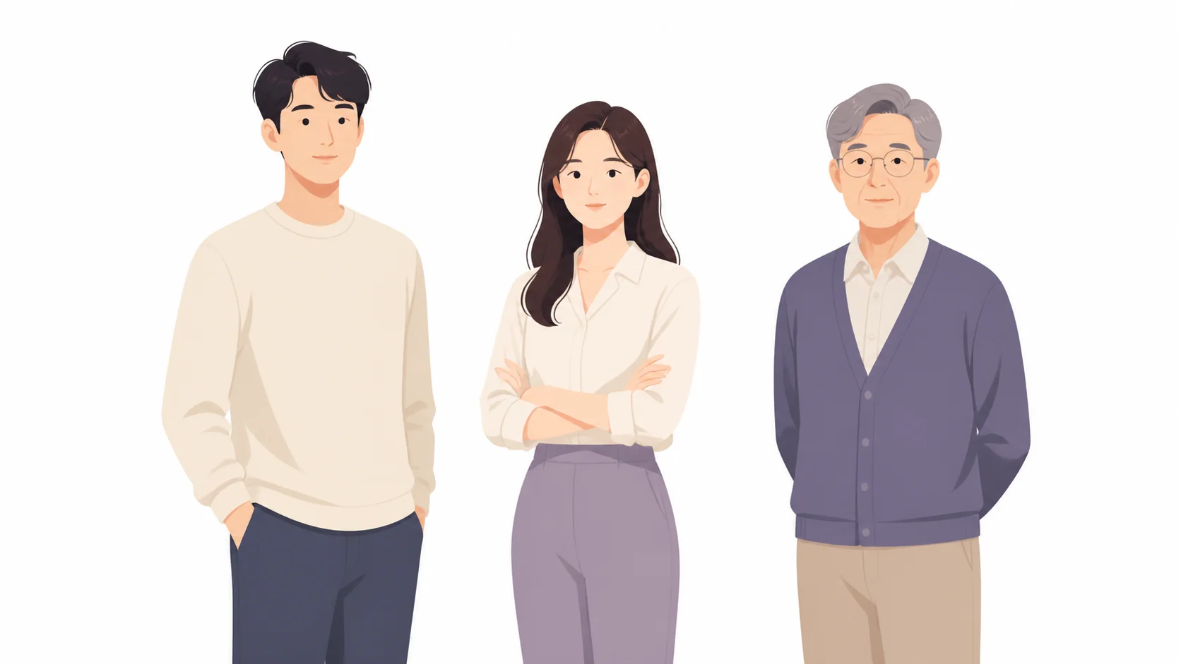 상속 순위가 이어지는 세 세대