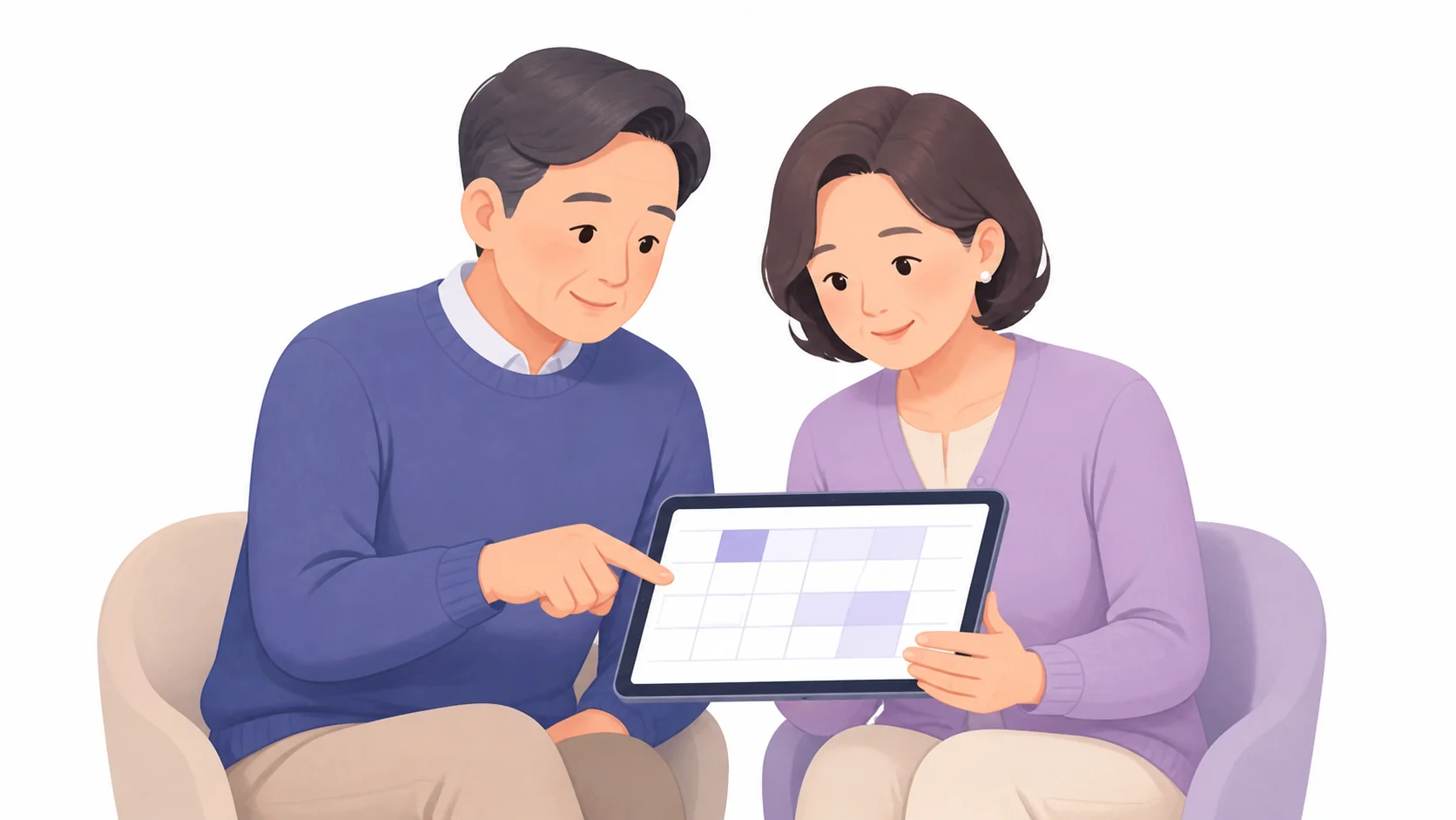 화장장 예약 일정을 함께 확인하는 유가족