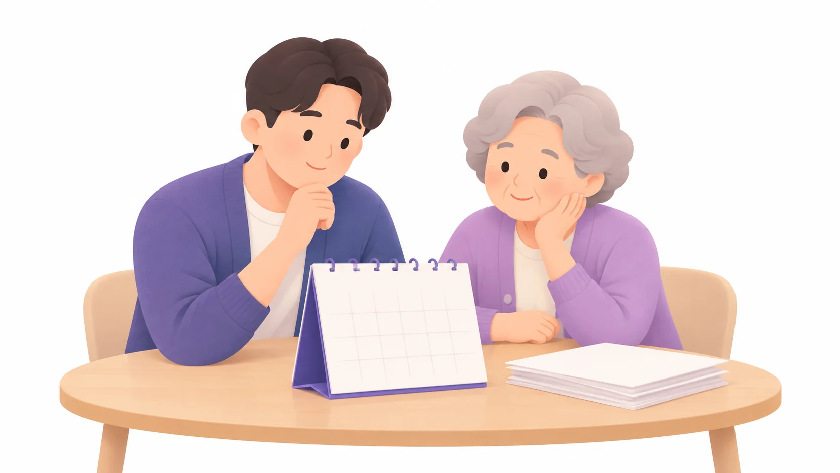 상속재산분할협의서를 쓴 뒤 신고 기한을 달력으로 챙기는 가족