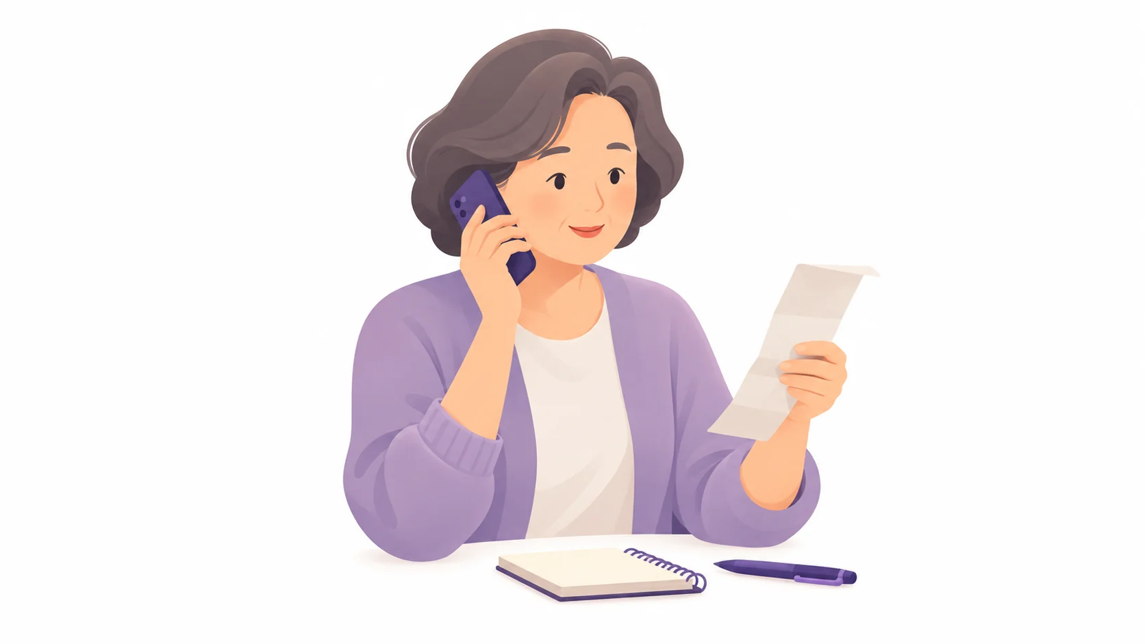 화장증명서 재발급을 화장시설에 전화로 문의하는 유족