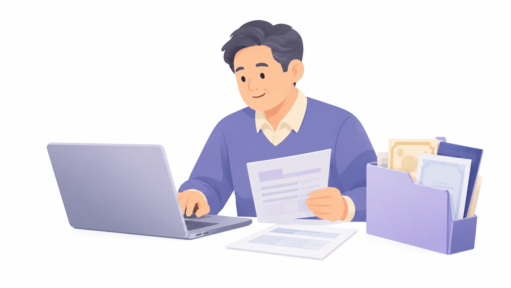 동거주택 상속공제 신고서를 준비하는 상속인