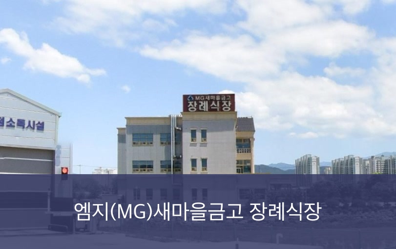 엠지(MG)새마을금고 장례식장 엠지(MG)새마을금고 장례식장 사설