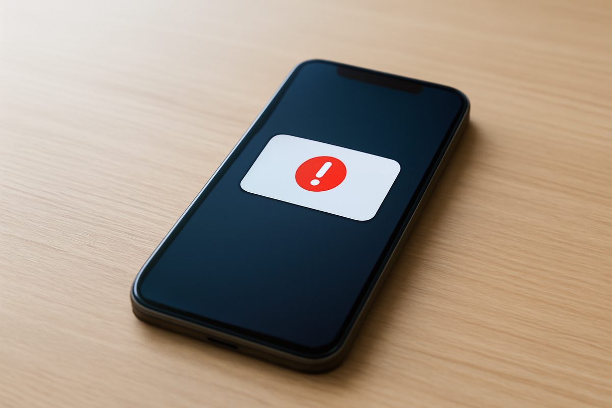 스마트폰에 입고 알림이 도착한 장면, 재입고 소식 확인
