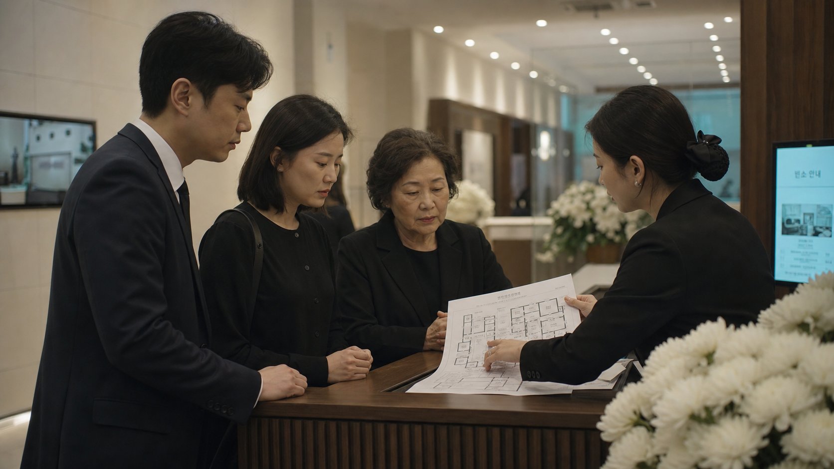 장례식장 빈소 크기 선택 가이드 조문객 수별 추천 평수