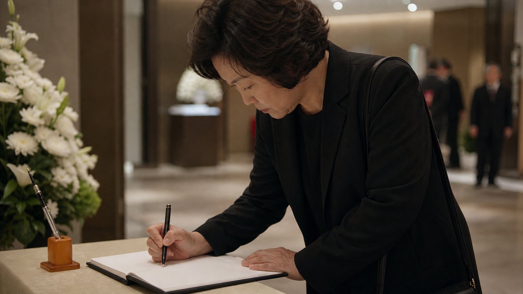 장례식 방명록 작성 방법과 보관 방법