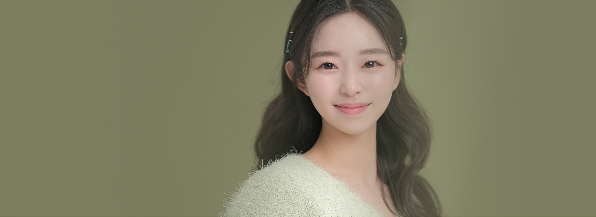 디자인펀치 제작 - 뷰앤미의원 Responsive Web/App 메인 비주얼 (PC)