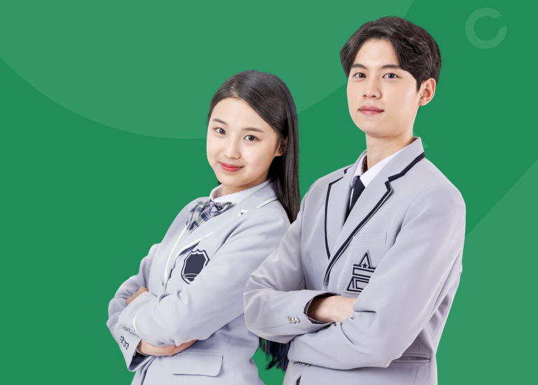 디자인펀치 제작 - 설리영어 Responsive Web/App 메인 비주얼 (모바일)
