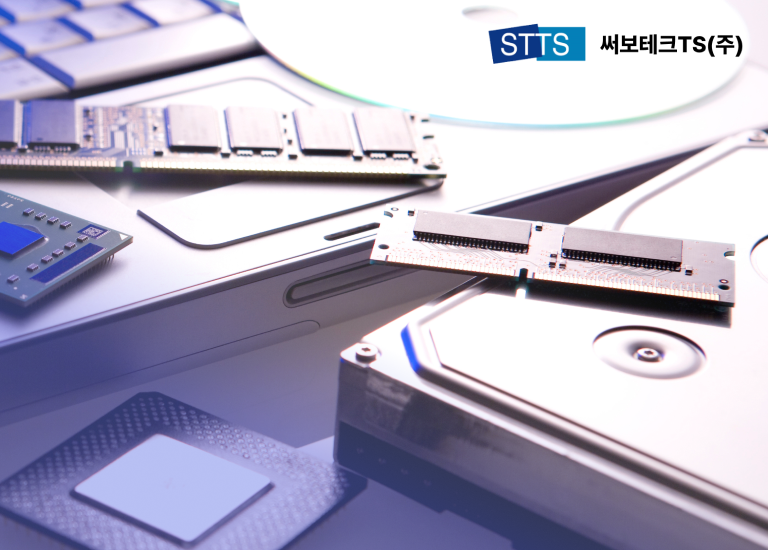 디자인펀치 제작 - 써보테크TS Responsive Web/App 메인 비주얼 (모바일)