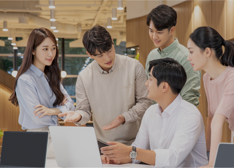 디자인펀치 제작 - 대한장애인체육회 인트라넷(테라와이드) Responsive Web/App 메인 비주얼 (모바일)