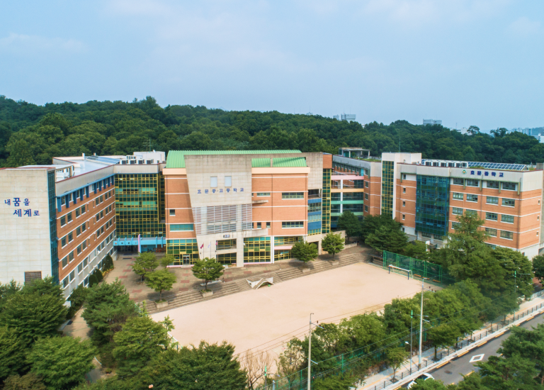디자인펀치 제작 - 효문고등학교(유지보수) Maintenance 메인 비주얼 (모바일)