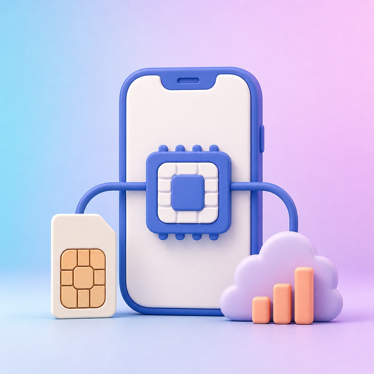 Using eSIM for Data While USIM Is Inserted (Dual SIM)