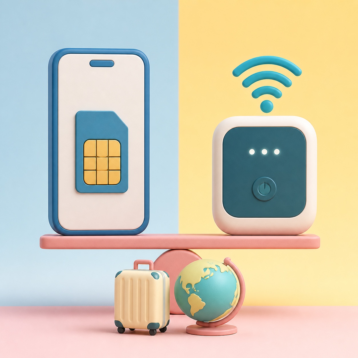 Family/Group Travel: eSIM vs Pocket WiFi