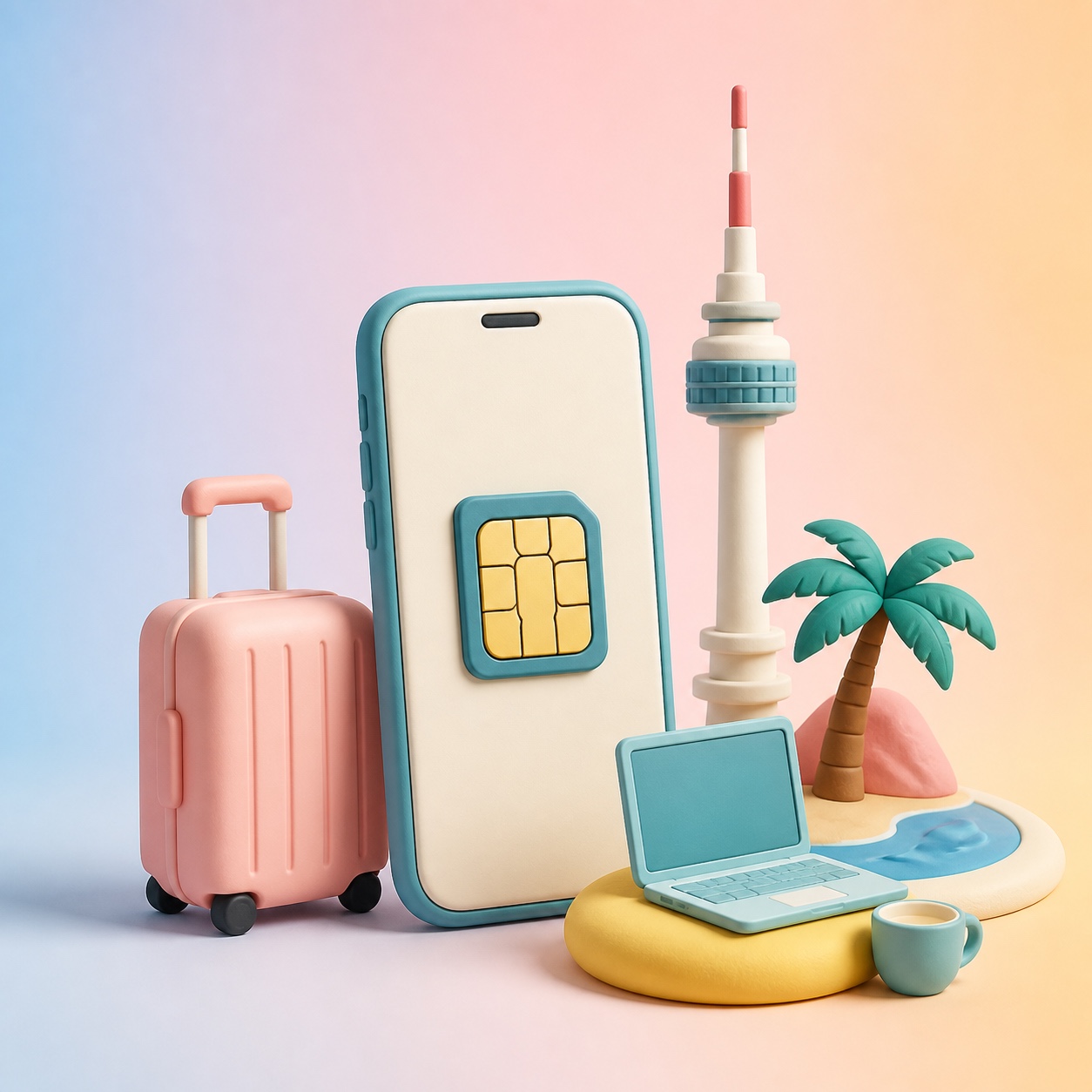 Long-Term Stay and Workcation eSIM
