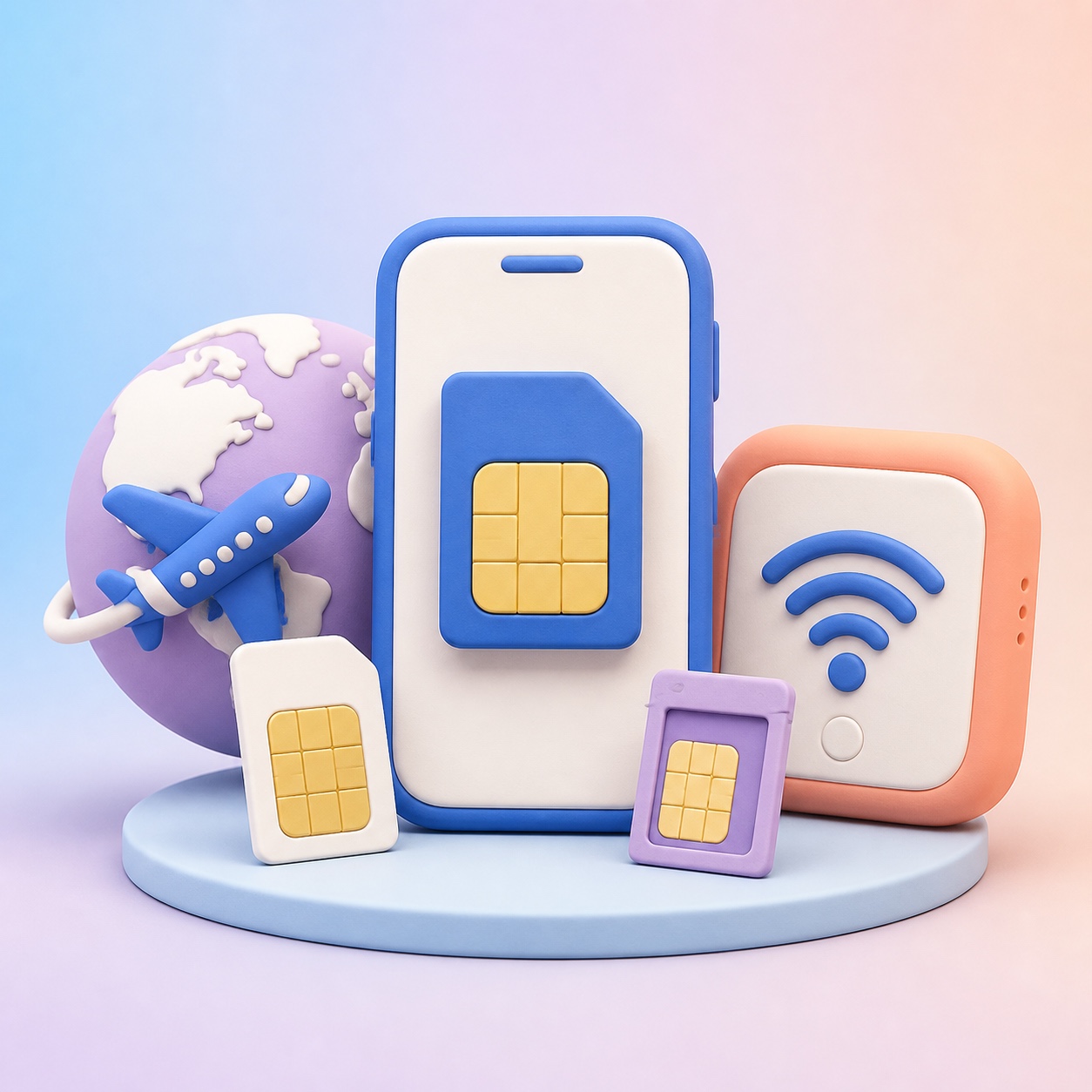 Overseas Data Options: Roaming, eSIM, USIM, WiFi
