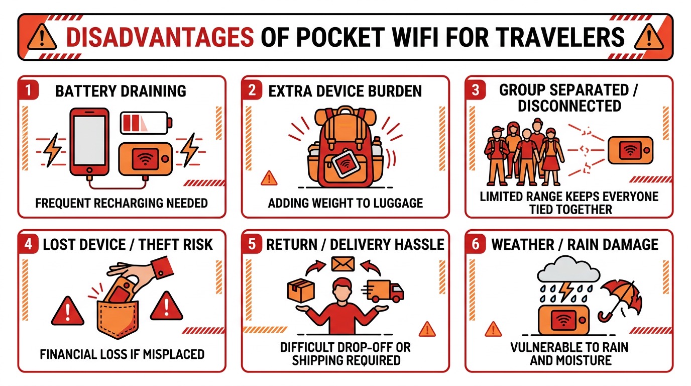 隨身WiFi缺點資訊圖