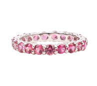 FineJewelry 핑크 사파이어 화이트 골드 이터너티 12.5호 반지 보러가기 G54463